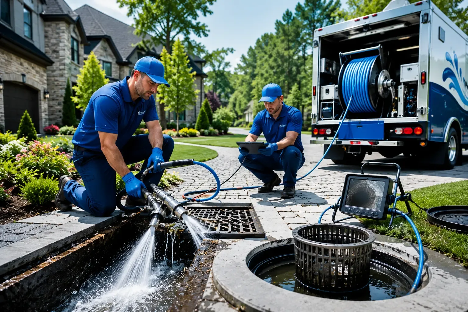Local outdoor drain cleaning professionals in Valyermo, CA