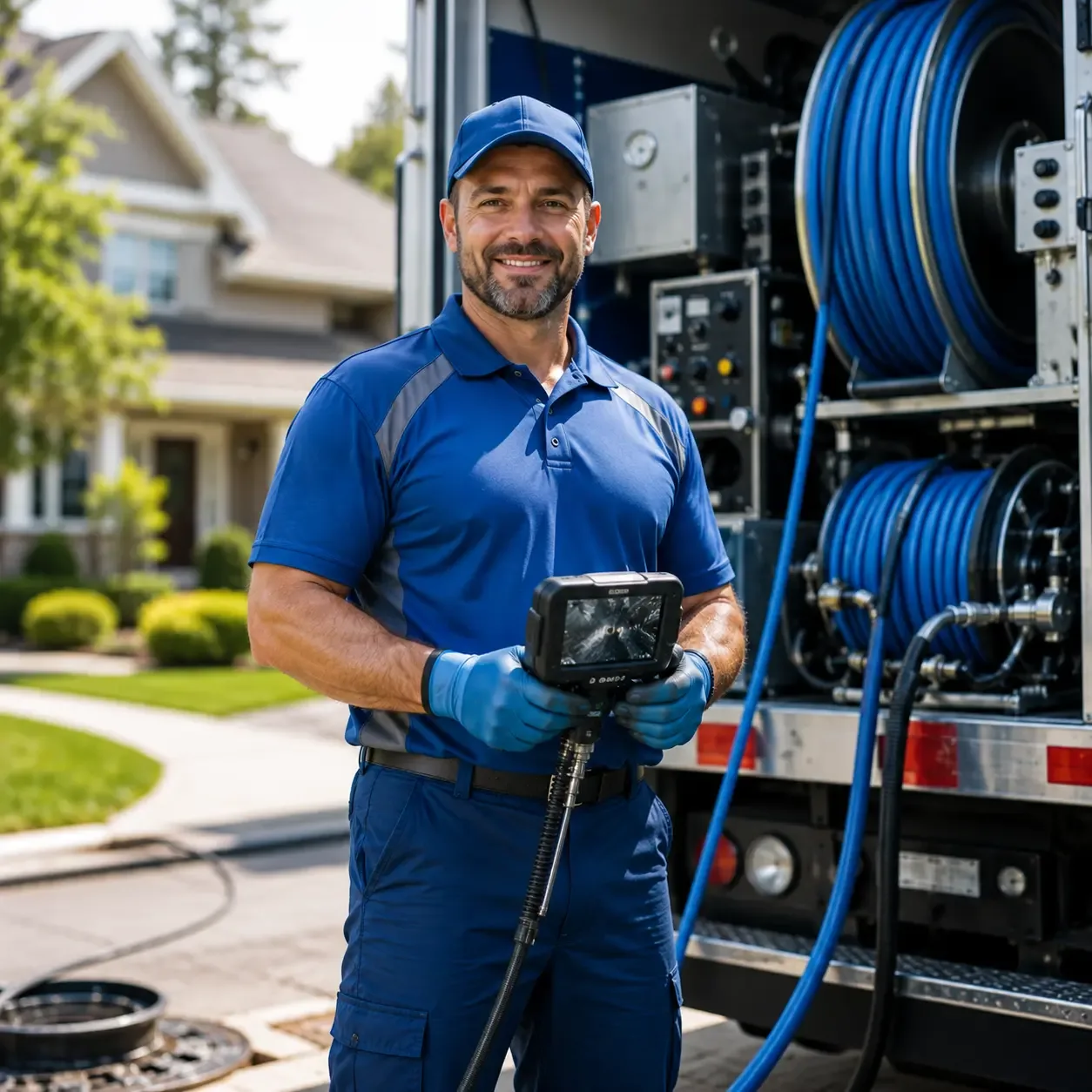 Local outdoor drain cleaning specialists in Valyermo, CA